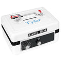 Personalized White Cash Box with Fire Truck design