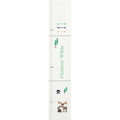 Personalized White Growth Chart With North Woodland Design