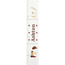 Personalized White Growth Chart With Monkey Boy Design