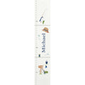 Personalized White Growth Chart With Gone Fishing Design