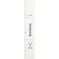 Personalized White Growth Chart With Field Hockey Design