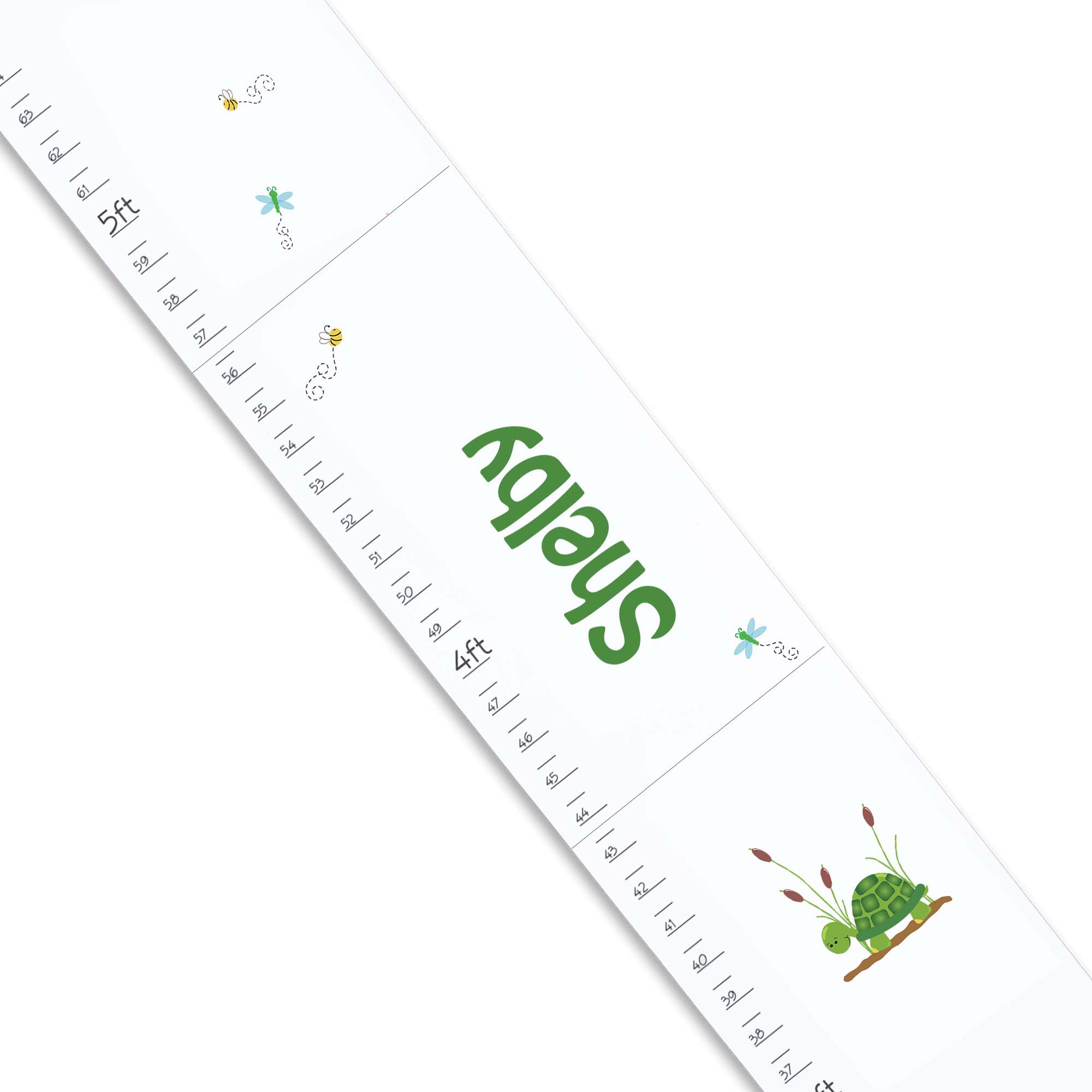 White Turtle Growth Chart | My Bambino