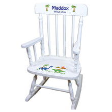 Woodland White Personalized Wooden ,rocking chairs