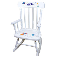 Barnyard White Personalized Wooden ,rocking chairs