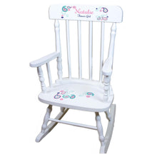 Princess Castle White Personalized Wooden ,rocking chairs