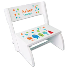 Personalized Fire Truck Childrens Stool