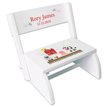 Personalized Barnyard Stool