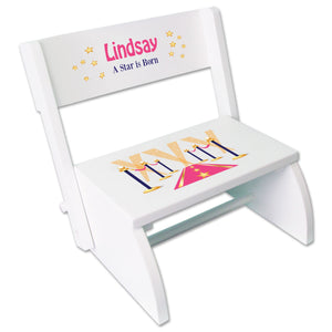 Personalized A Star is Born Stool