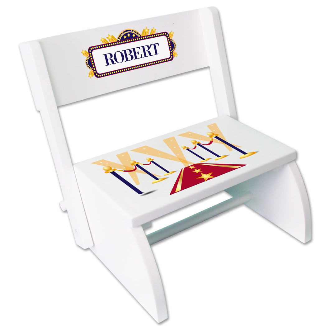 Personalized A Star is Born Stool