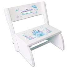 Personalized Lacey Bow Childrens Stool