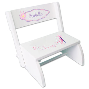 Personalized Fairy Princess Childrens Stool