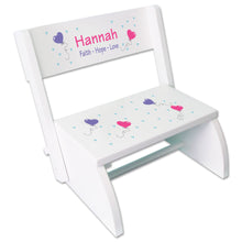 Personalized Swan Childrens Stool