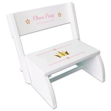 Personalized Girl Tribal Arrows Childrens Stool