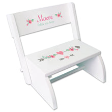 Personalized Girl Tribal Arrows Childrens Stool