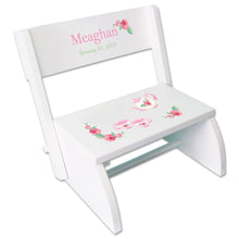 Personalized Tea Party Childrens Stool