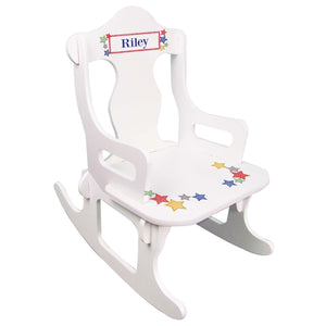 Stitched Stars Puzzle Rocker