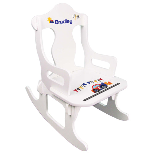 Race Car Puzzle Rocker