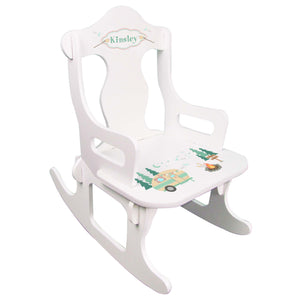 Camp S'mores Puzzle Rocker