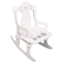 Bright Butterfly Garland Puzzle Rocker