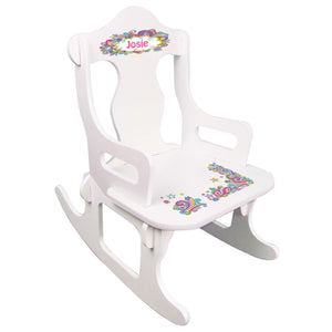 Groovy Swirl Puzzle Rocker