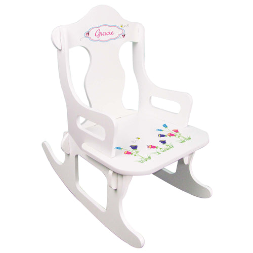 English Garden Puzzle Rocker
