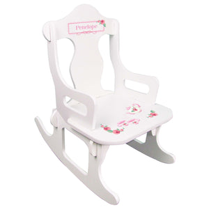 Tea Party Puzzle Rocker