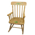 Turtle Natural Spindle Rocking Chair
