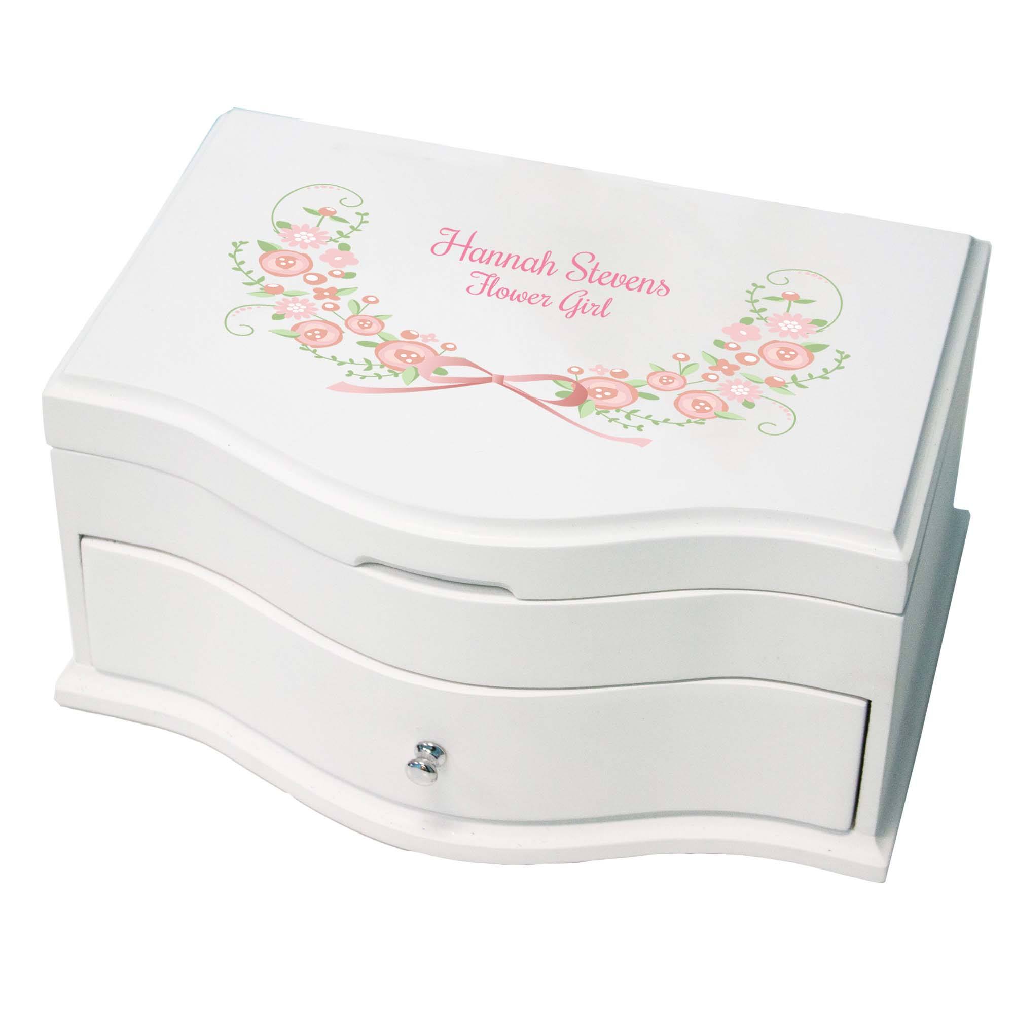 Flower girl hot sale jewelry box