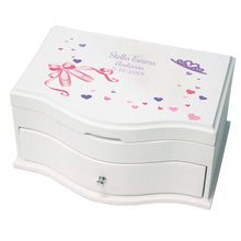 Princess Girls Jewelry Box with Ballet Princess design