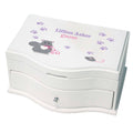 Princess Girls Jewelry Box with Kitty Cat design