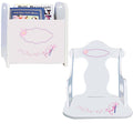 Personalized Fairy Princess Book Caddy And Puzzle Rocker baby gift set