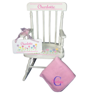 Baby Rocking Chair Gift Set for girl