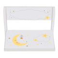 Personalized Celestial Moon White Growth Chart