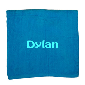Personalized Beach Towel Turquois